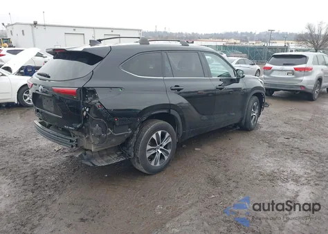2022 Toyota Highlander Xle from USA, damaged, VIN 5TDGZRBH5NS562718